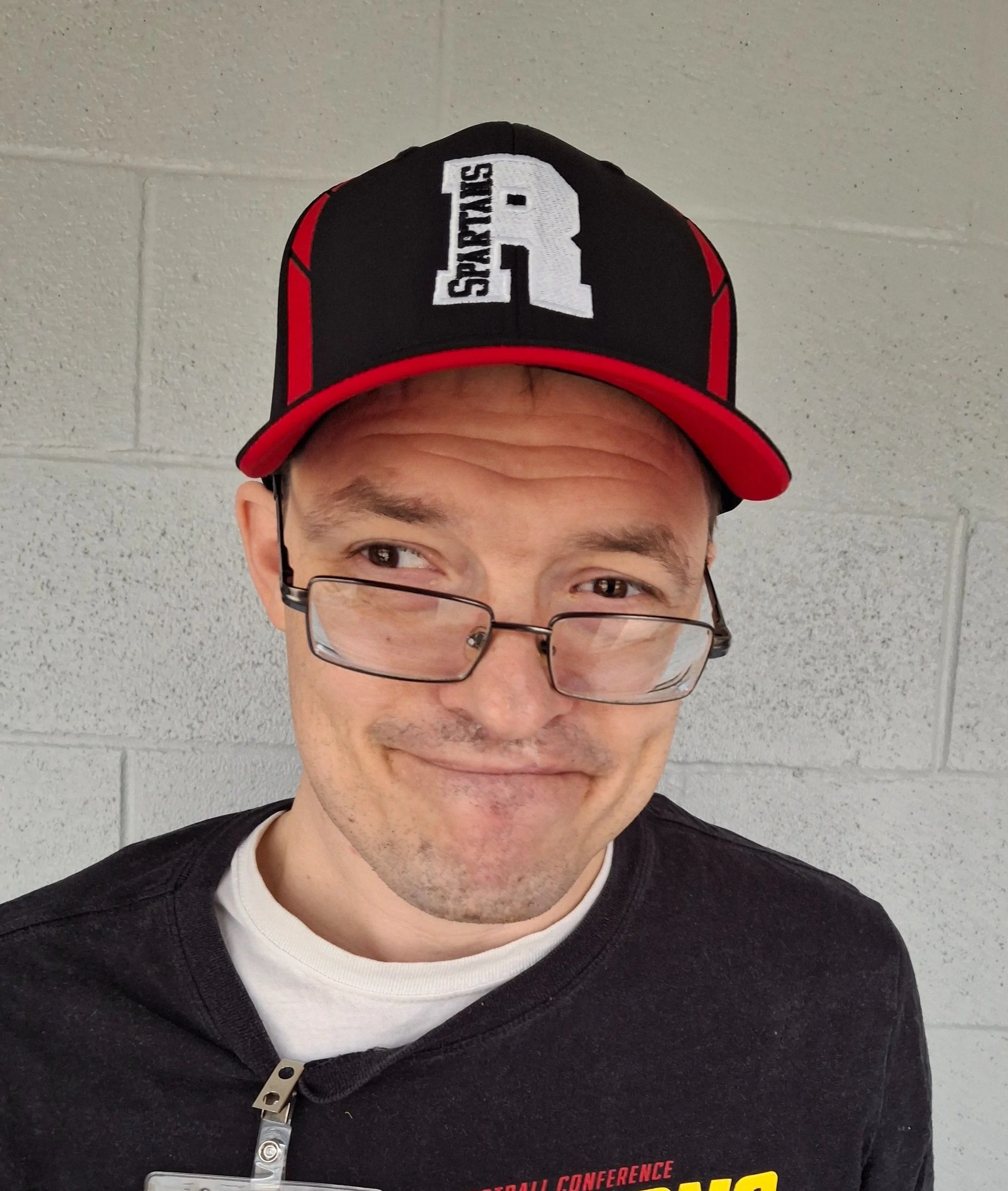R Spartan Baseball hat
