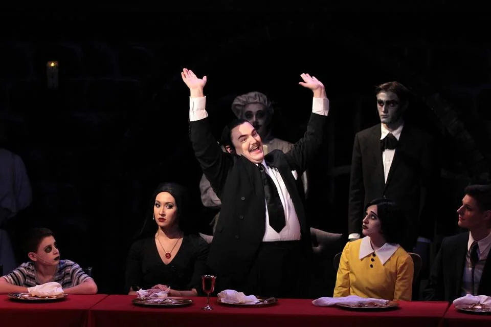 Shayne as Gomez Addams (The Addams Family) at Consortium Actors