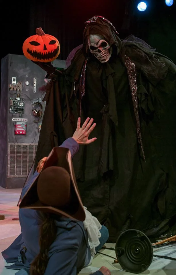Shayne as the Headless Horseman (Sleepy Hollow) at Capital Repertory Theatre