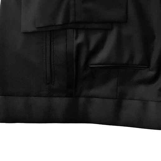 Rubberized Inner Waistband With Suspender Buttons
