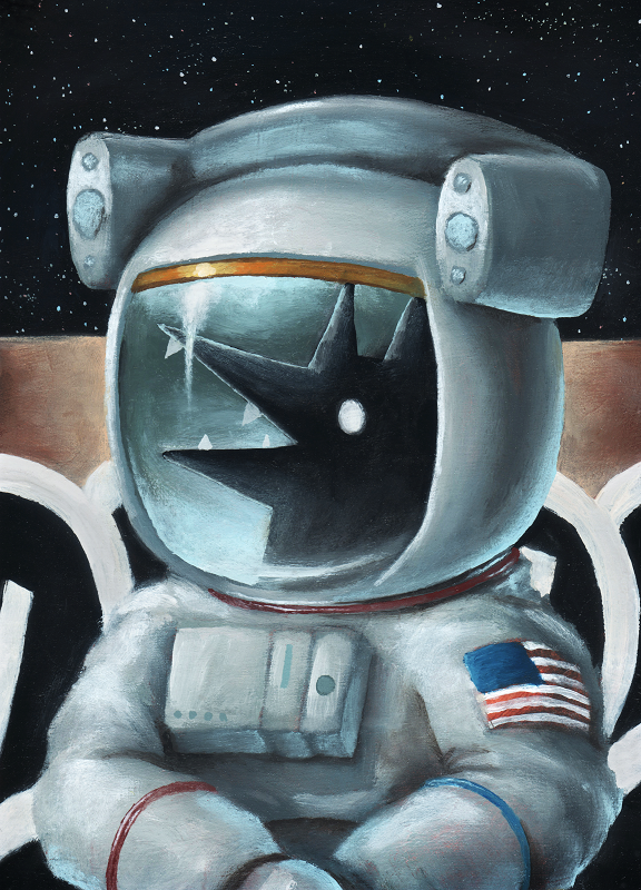 Giorgiko - Astrodog #3 - Astro Dog - 5x7.png