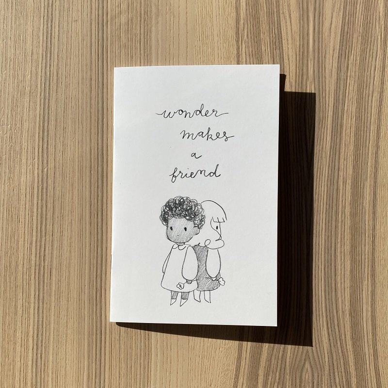 Wonder & Friends 2021 - Wonder Makes a Friend - zine square web.jpg