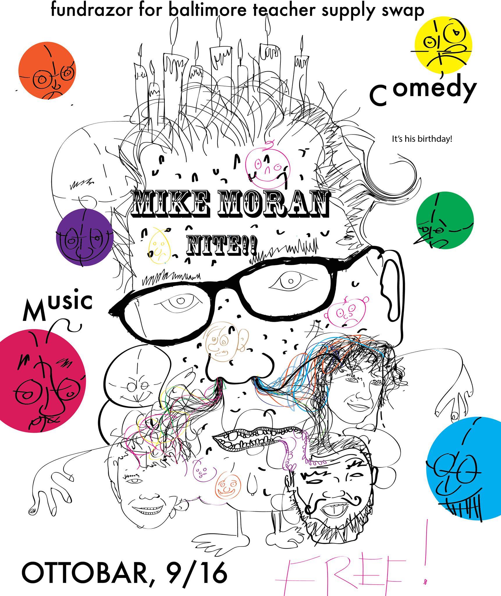 Mike Moran Nite Poster