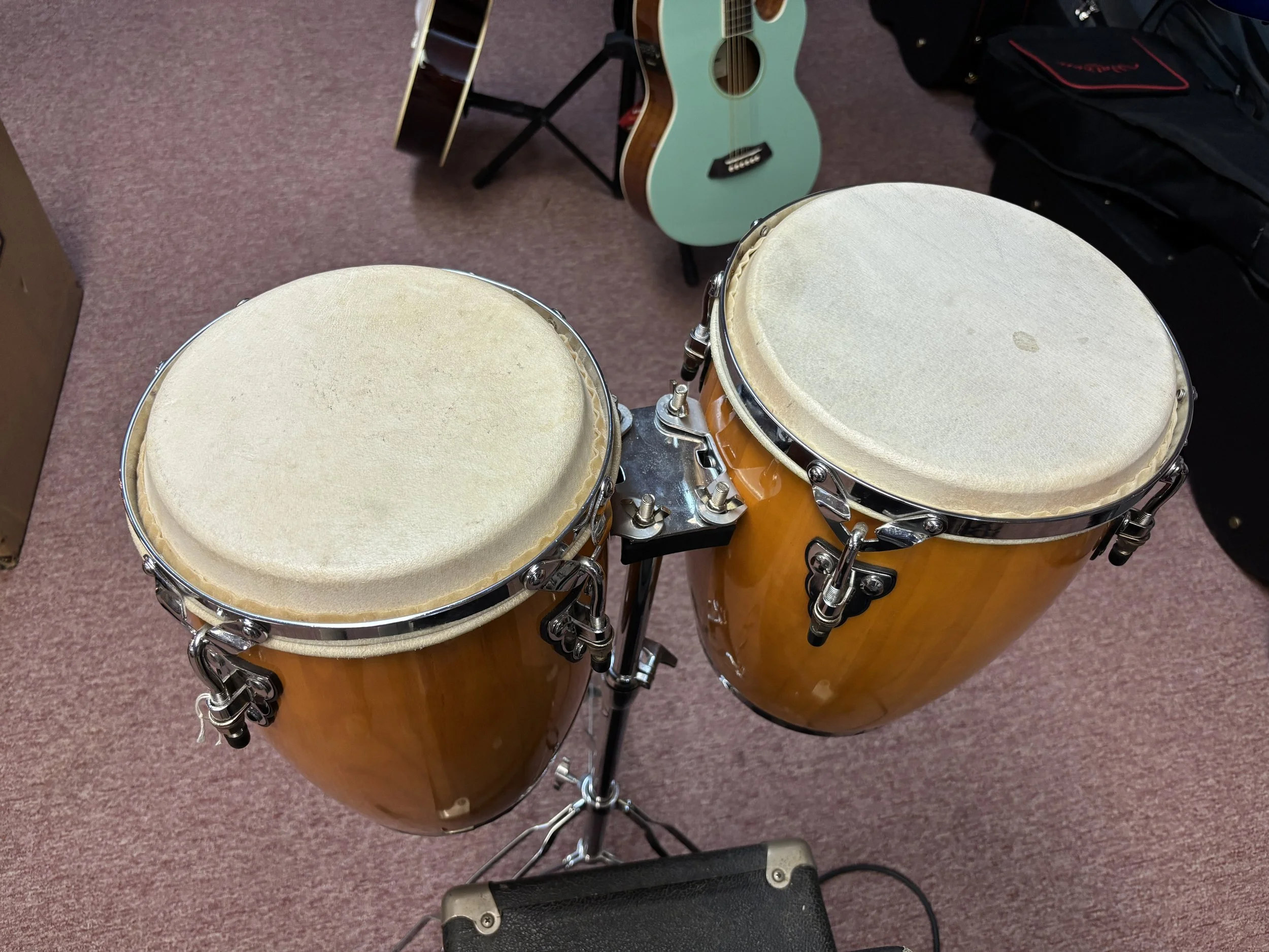 Vintage Congas w/ Stand