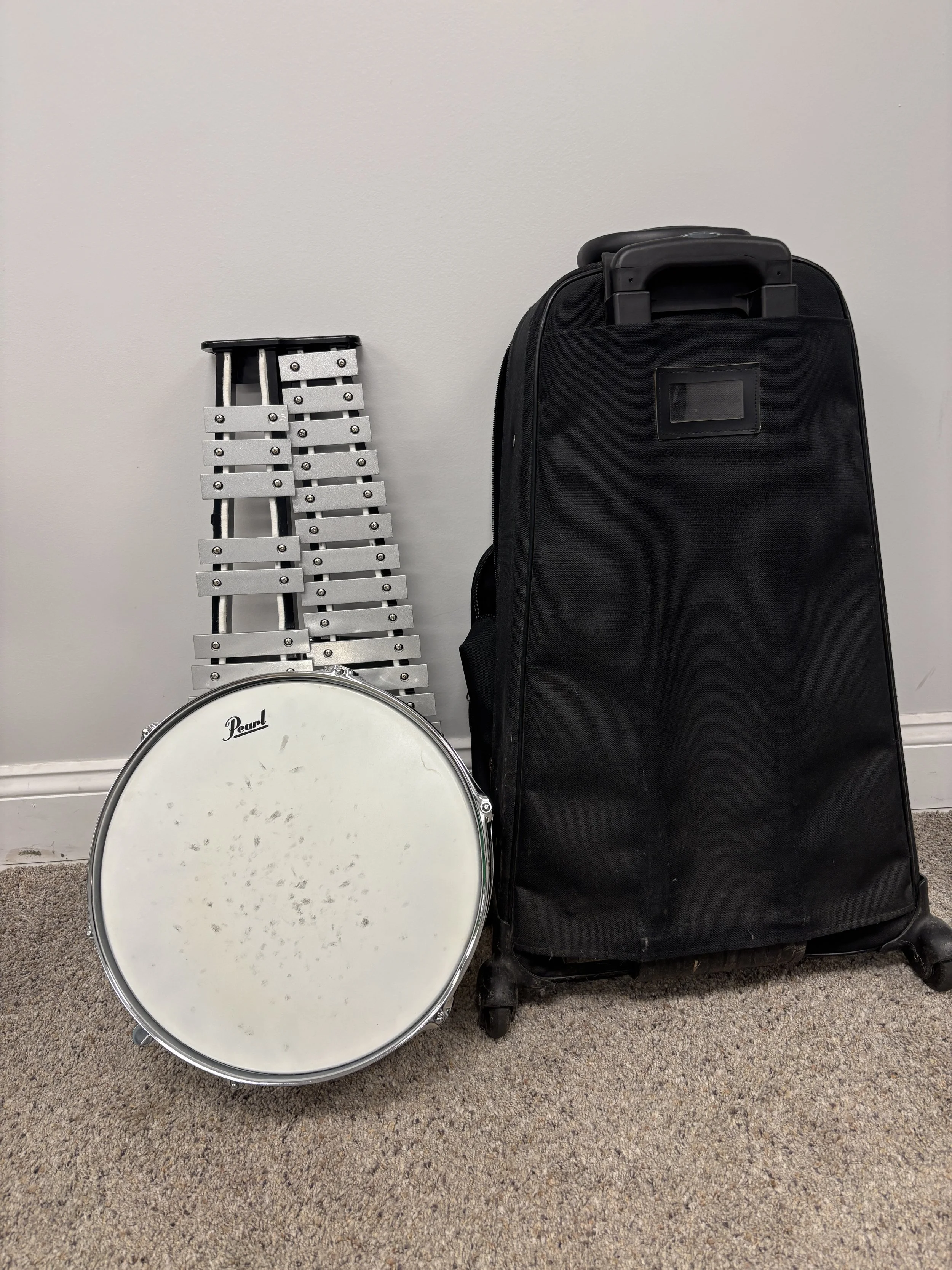 Bell/Snare combo with accessories