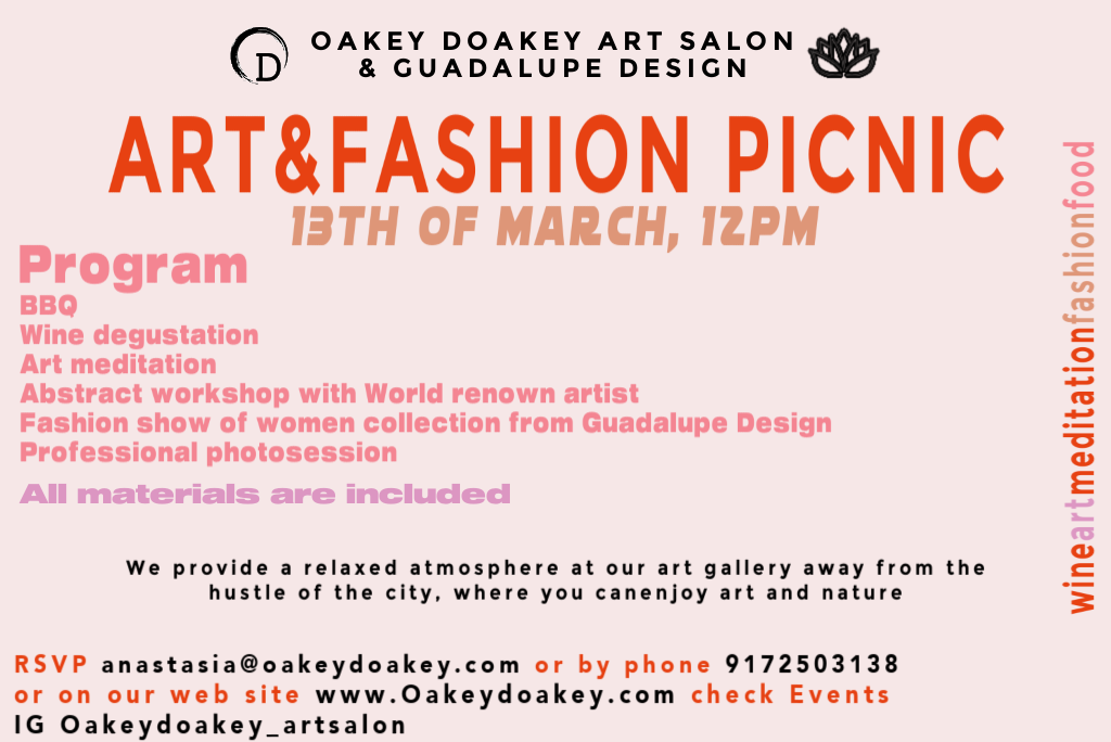 Art & Fashion picnic weekend