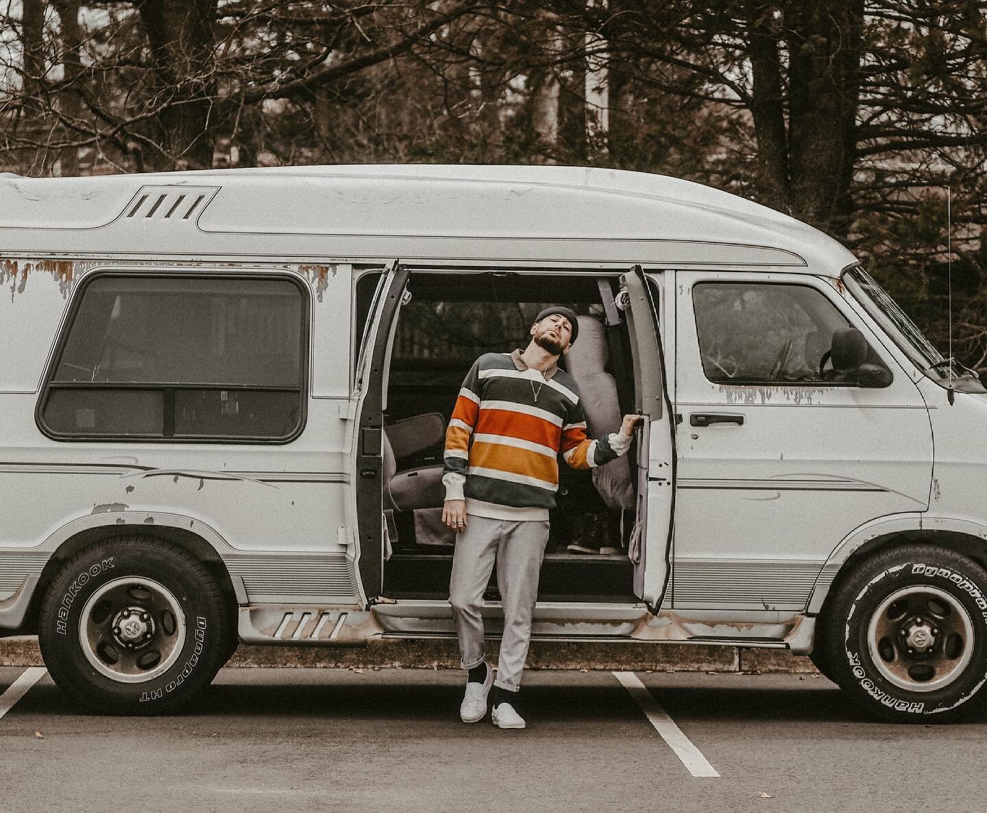 I sold my old tour van 😭 I put over 100k miles and saw a lot of the country over the years. We called her &ldquo;WHALETIME&rdquo; (whole other story) it had the most comfortable seats, perfect for playing Mario cart on the 10in screen. Sad to let he
