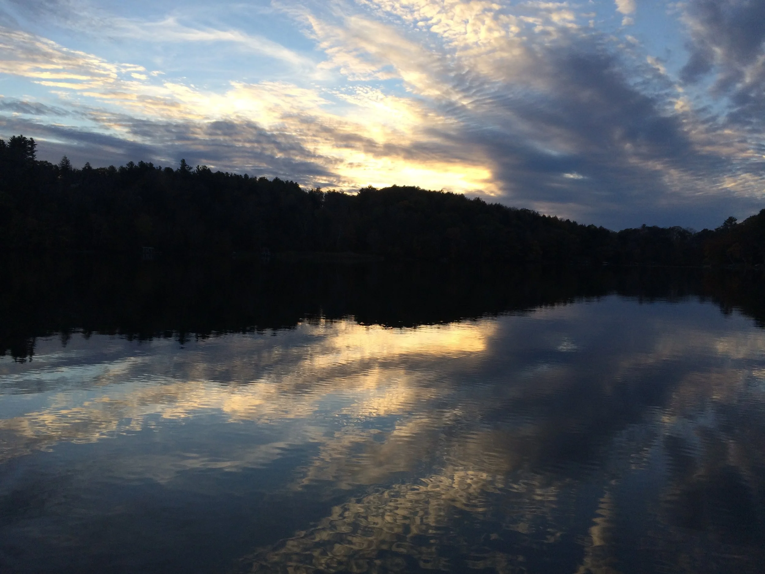 Sunset, Fall 2018, William Ban