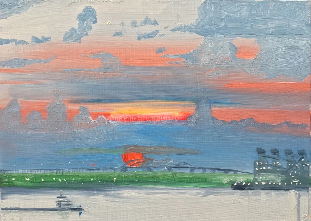 Summer Sunset on the River - Kristin Malin.jpg