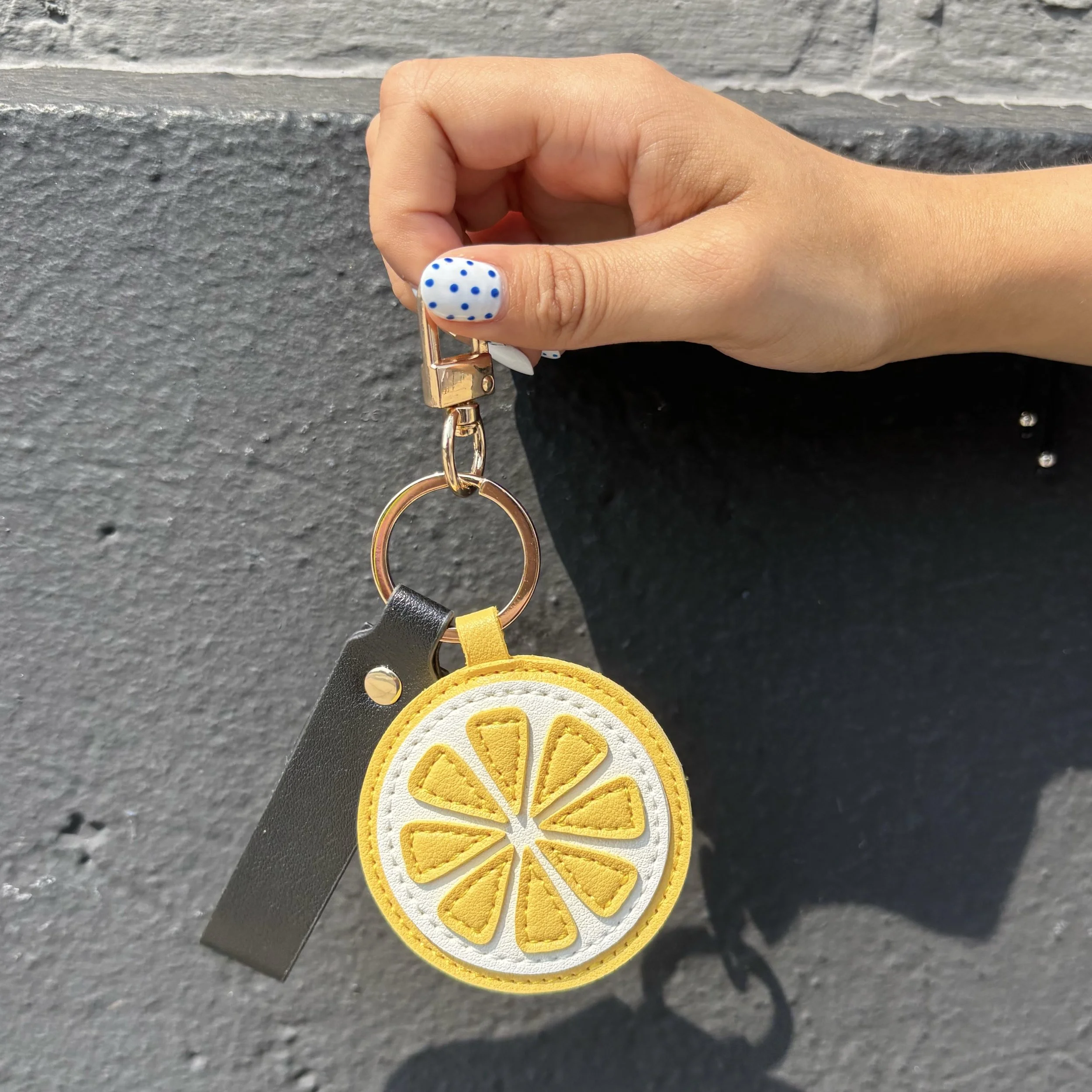 Lemon Lager Key Chain