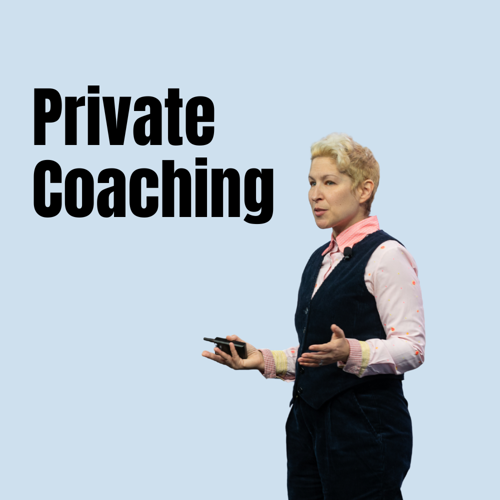 private coaching on zoom or nyc