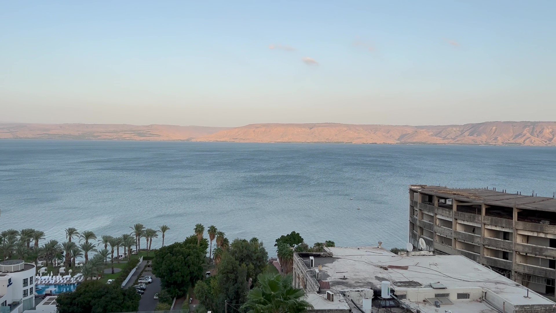 Sea of Galilee from Hotel