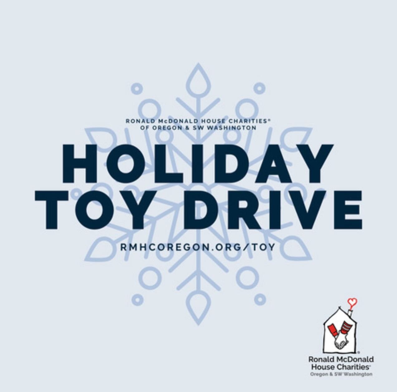 Flow Lab is proud to be supporting Ronald McDonald House Charities this holiday season! We are hosting a toy drive in the lobby, starting Tuesday, November 5th! Bring in new, unwrapped toys and supplies to help kids and families in need. For suggeste