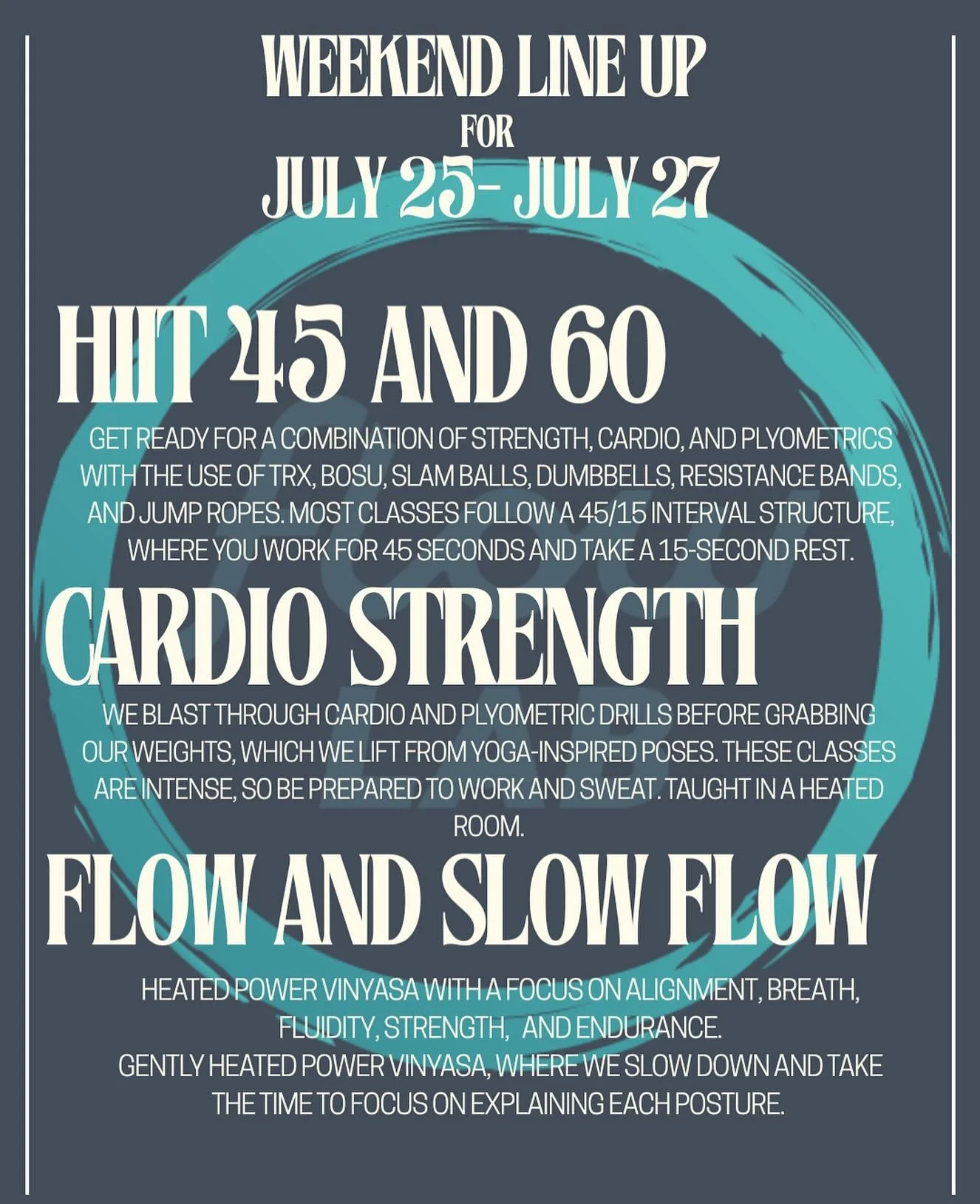 No summer plans this weekend? We can change that! We have all kinds of classes being taught this weekend. Head to the Momence app to book a class!
#flowlabpdx