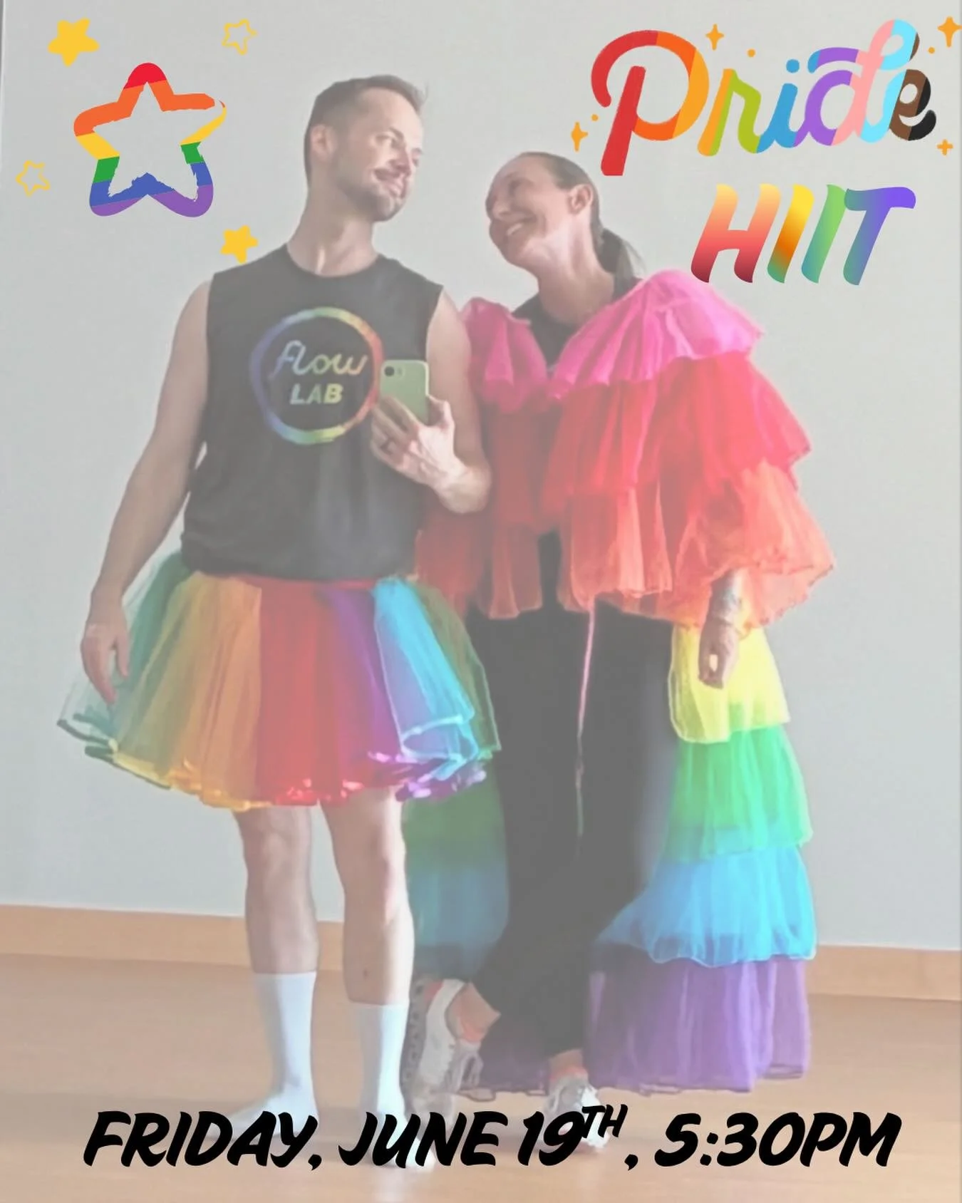 Join Justin and Meg on Friday, June 19th to celebrate Pride! 🏳️&zwj;🌈 
60 minute HIIT. 5:30p. 
Registration is open! Don&rsquo;t wait, it fills every year &hearts;️