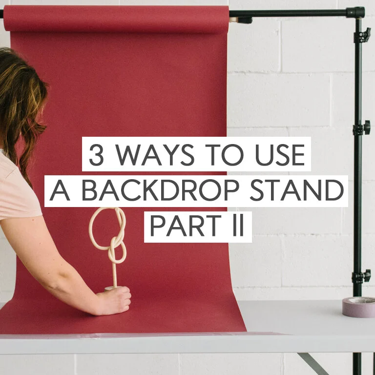 3 Ways To Use a Backdrop Stand: Part Three | Natural Light Studio in Dublin, Ca
