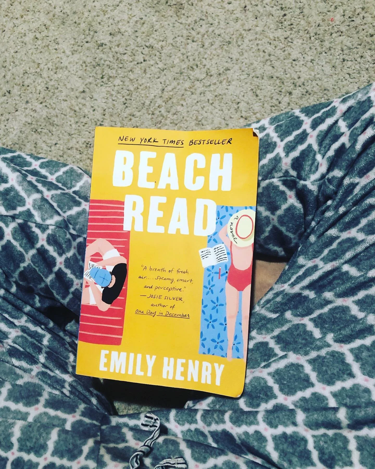 Getting a slow start to my summer list… just finished this awesome book though! Great summer read (literally), fun storyline plus a little steam 💕. What should I read next?? Have you made your summer list yet? Send me a pic if you have! 
Also