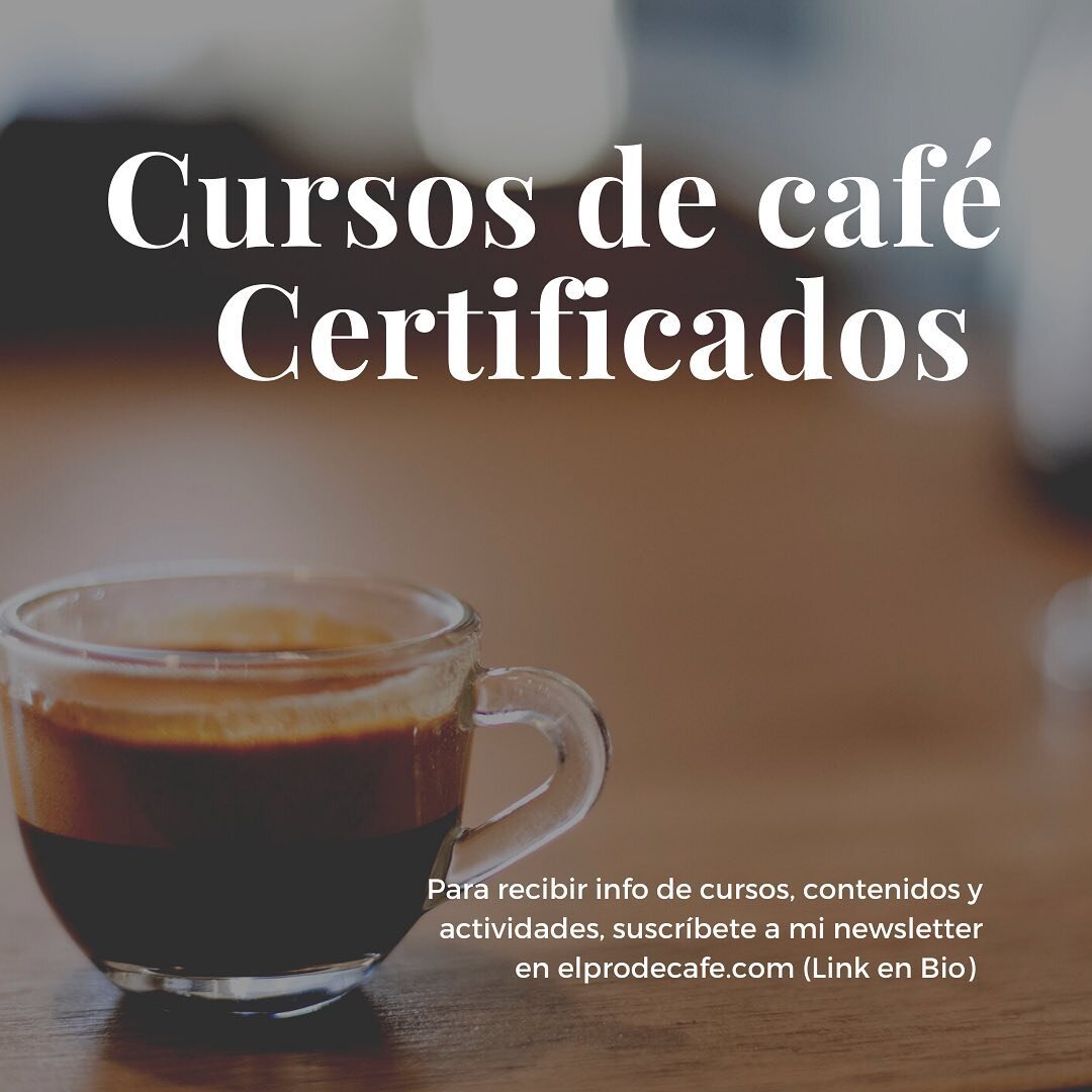 &iexcl;El cat&aacute;logo de cursos SCA ya est&aacute; completo! 
.
La pr&oacute;xima semana publicar&eacute; el calendario de cursos Certificados para lo que queda de 2021. Estar&aacute;n activos cursos en todos los m&oacute;dulos del #CoffeeSkillsP