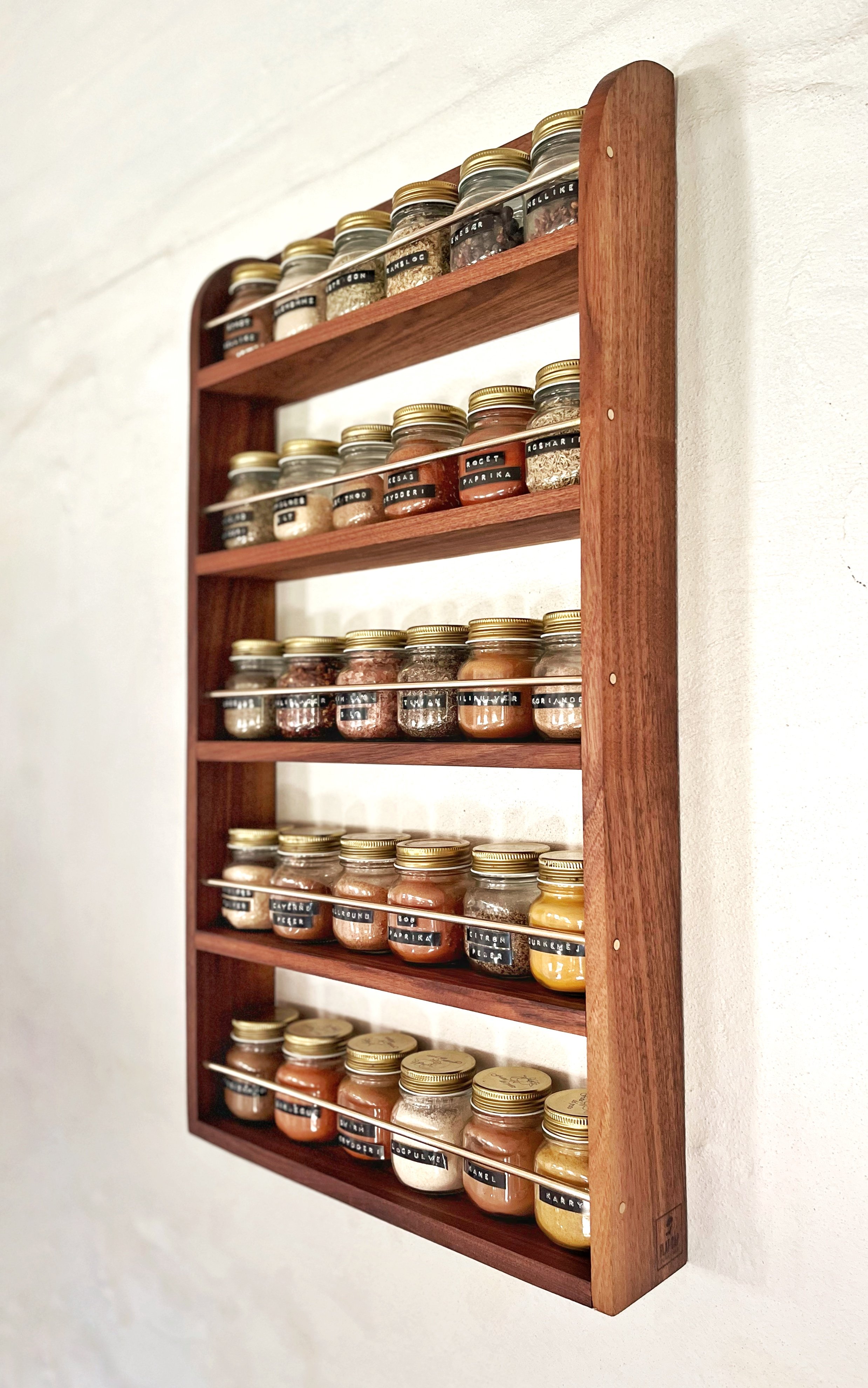 Walnut Spice Rack
