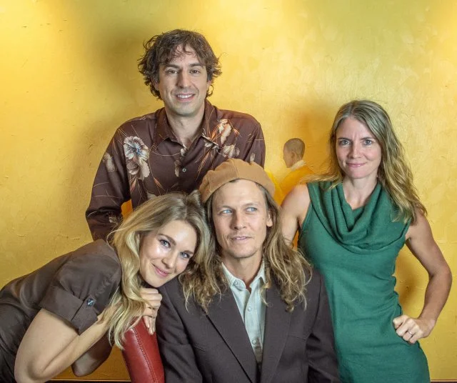 Joel Timmons (center) pictured with Lovers Leap