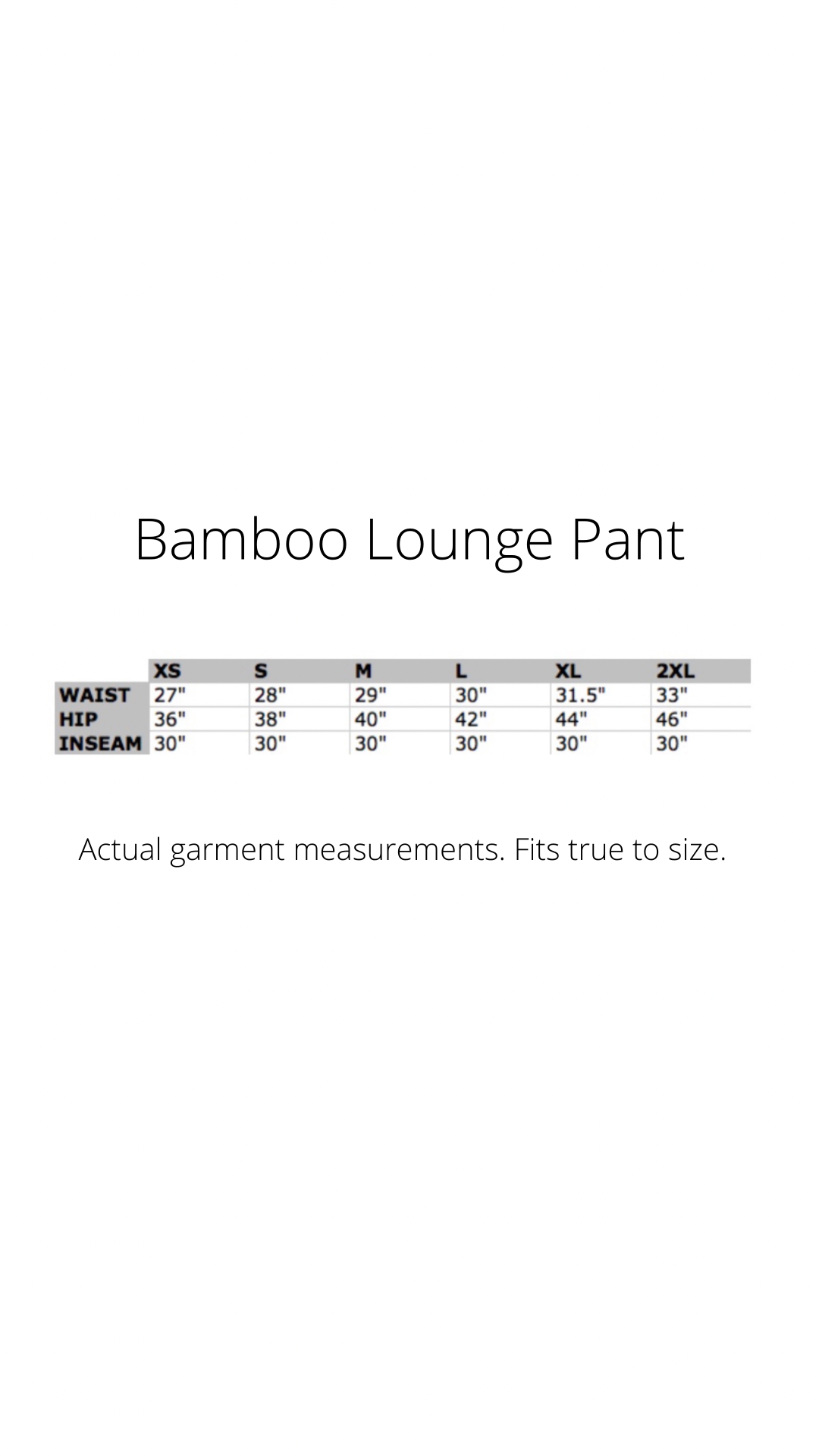 Highwaist Bamboo Lounge Pant // Fleece — Little Heaven Designs