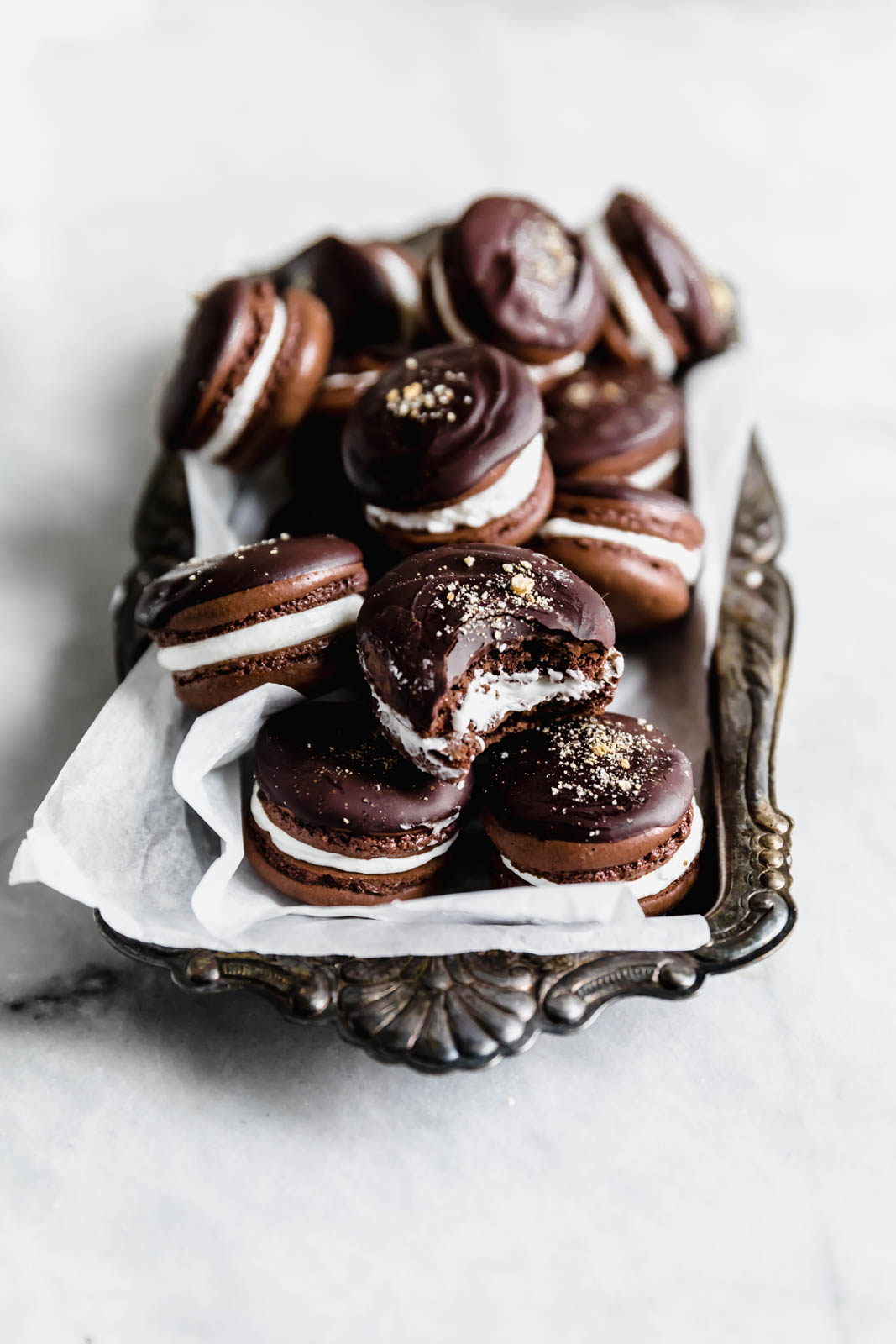 S'mores Macaron