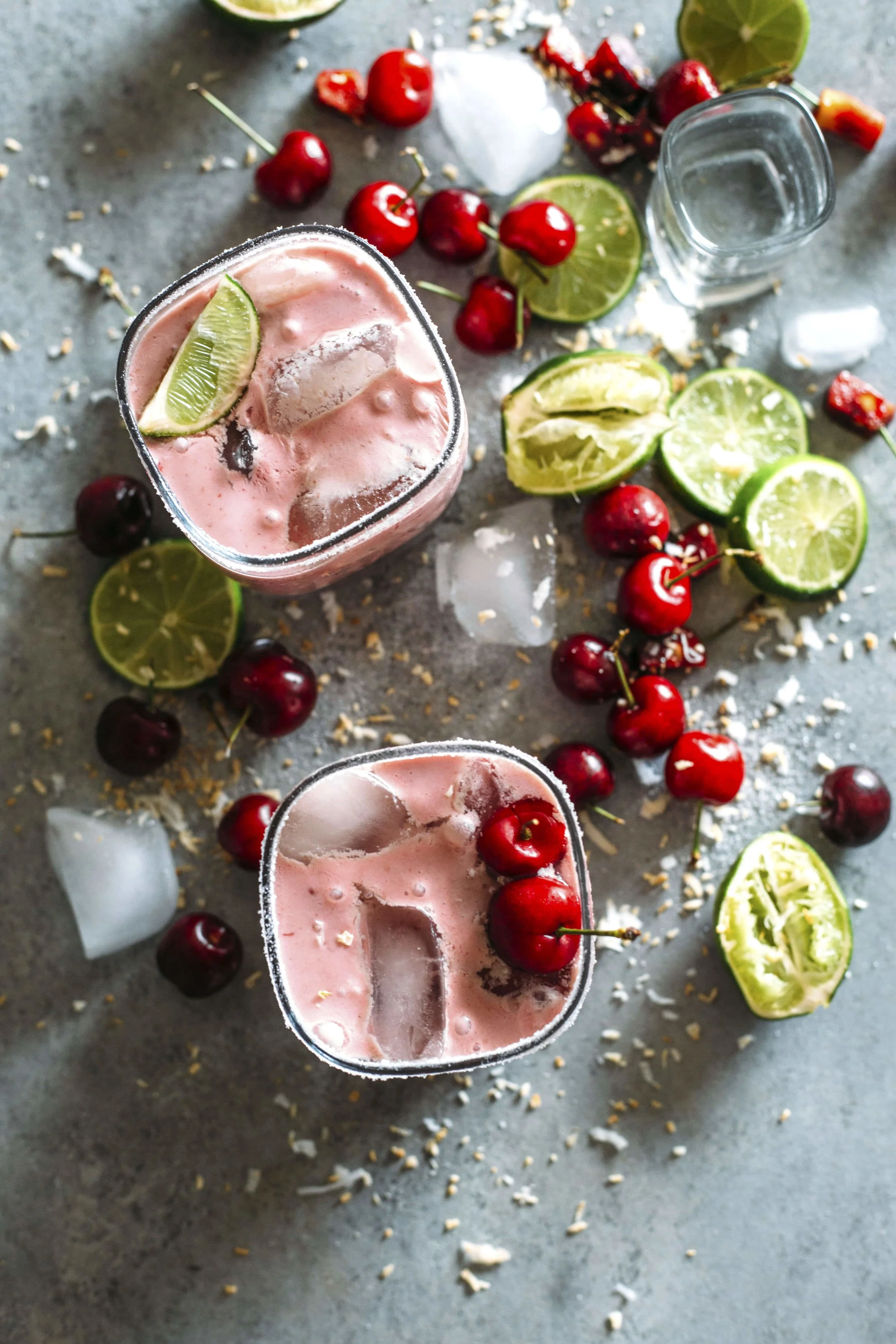 Cherry Coconut Margaritas