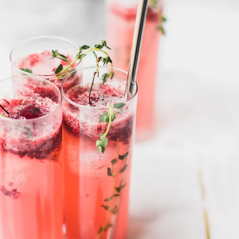 Cherry Prosecco Smash