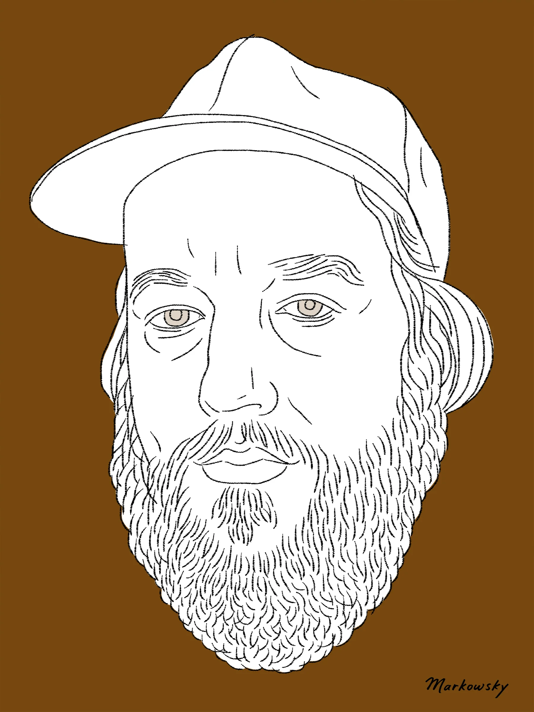 #091 Ole (from A Portrait of Every Person in Dawson City), 2013