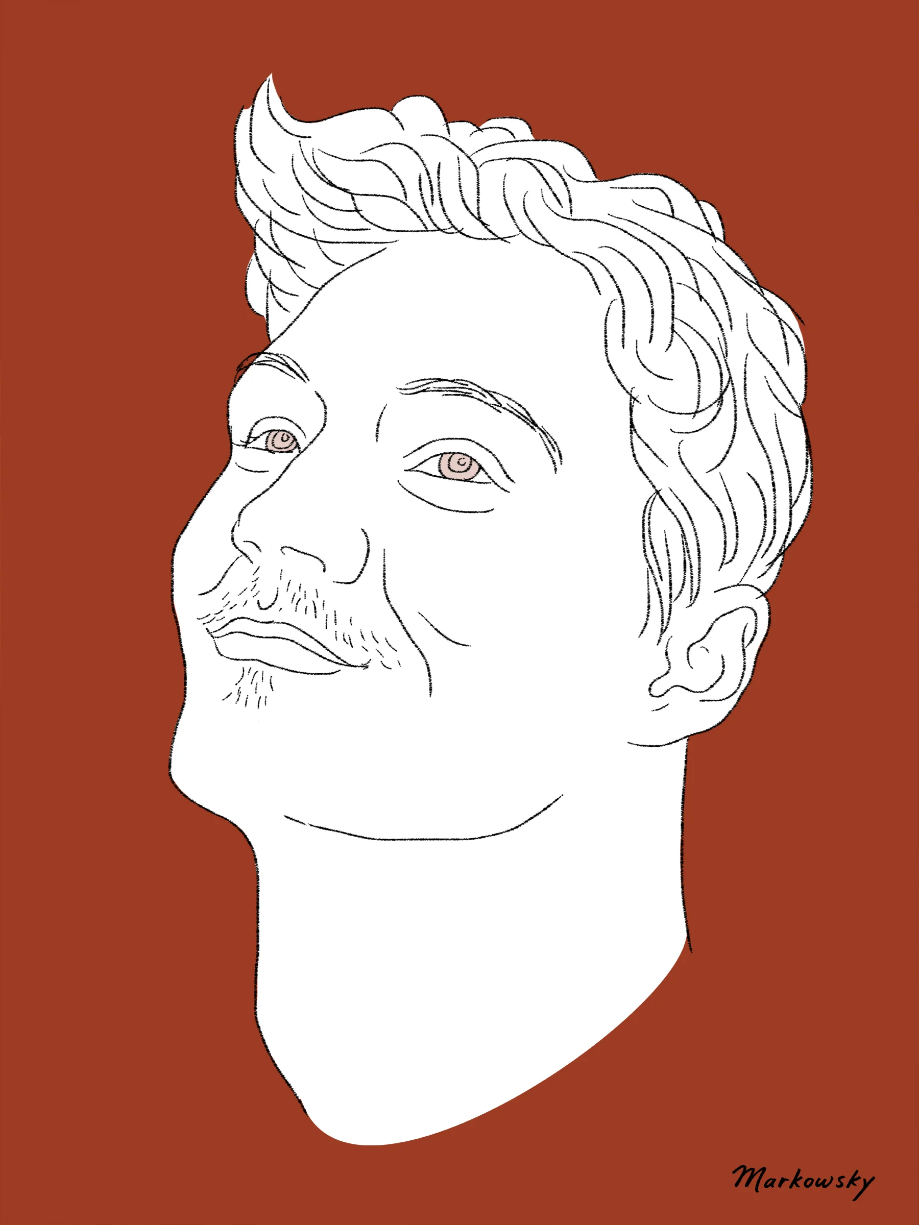 #054 Dave (from A Portrait of Every Person in Dawson City), 2013