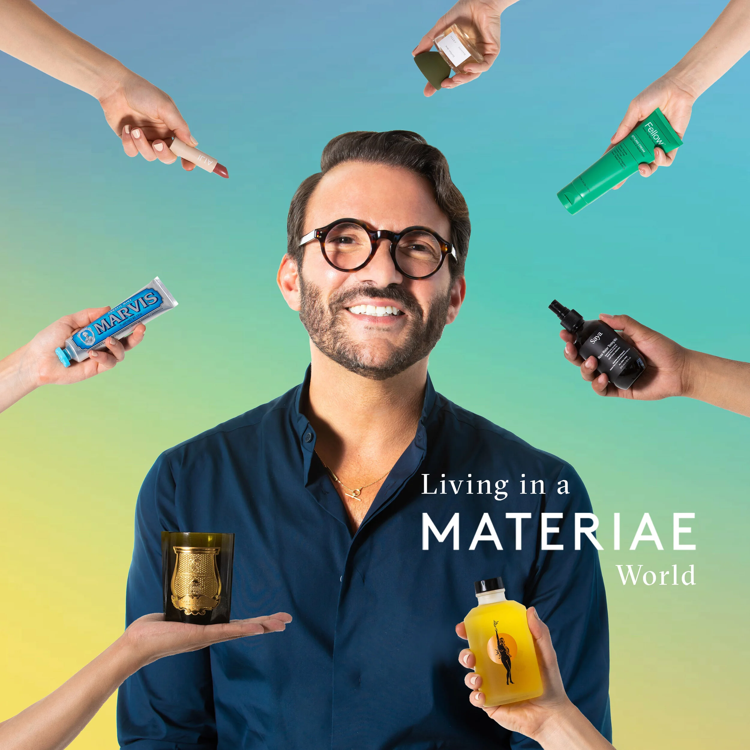 Living In A Materiae World Podcast Logo