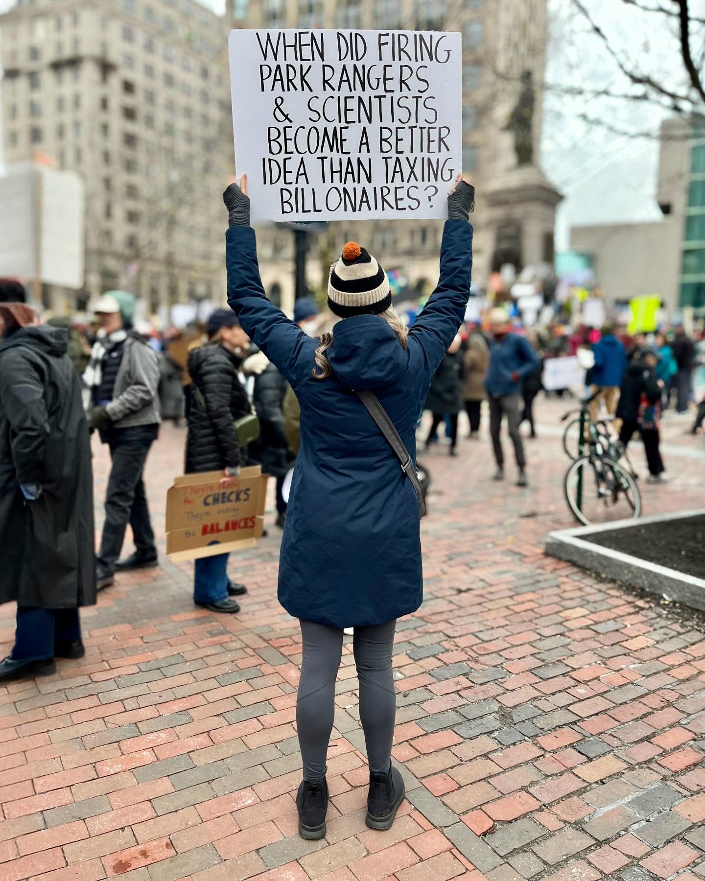 How I spent my birthday. ✊ #handsoff2025 @indivisibleteam