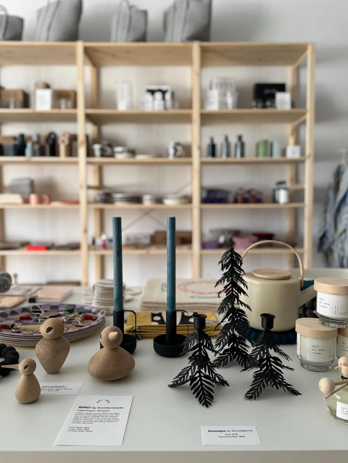 Doors open, design on full display. ✨

Come wander the shelves, pet the pillows, and find something delightful.

Weekend hours:
Saturday: 10&ndash;6
Sunday: 10&ndash;5

📍 251 Congress Street, Portland, Maine

Not in Portland? We&rsquo;re always open