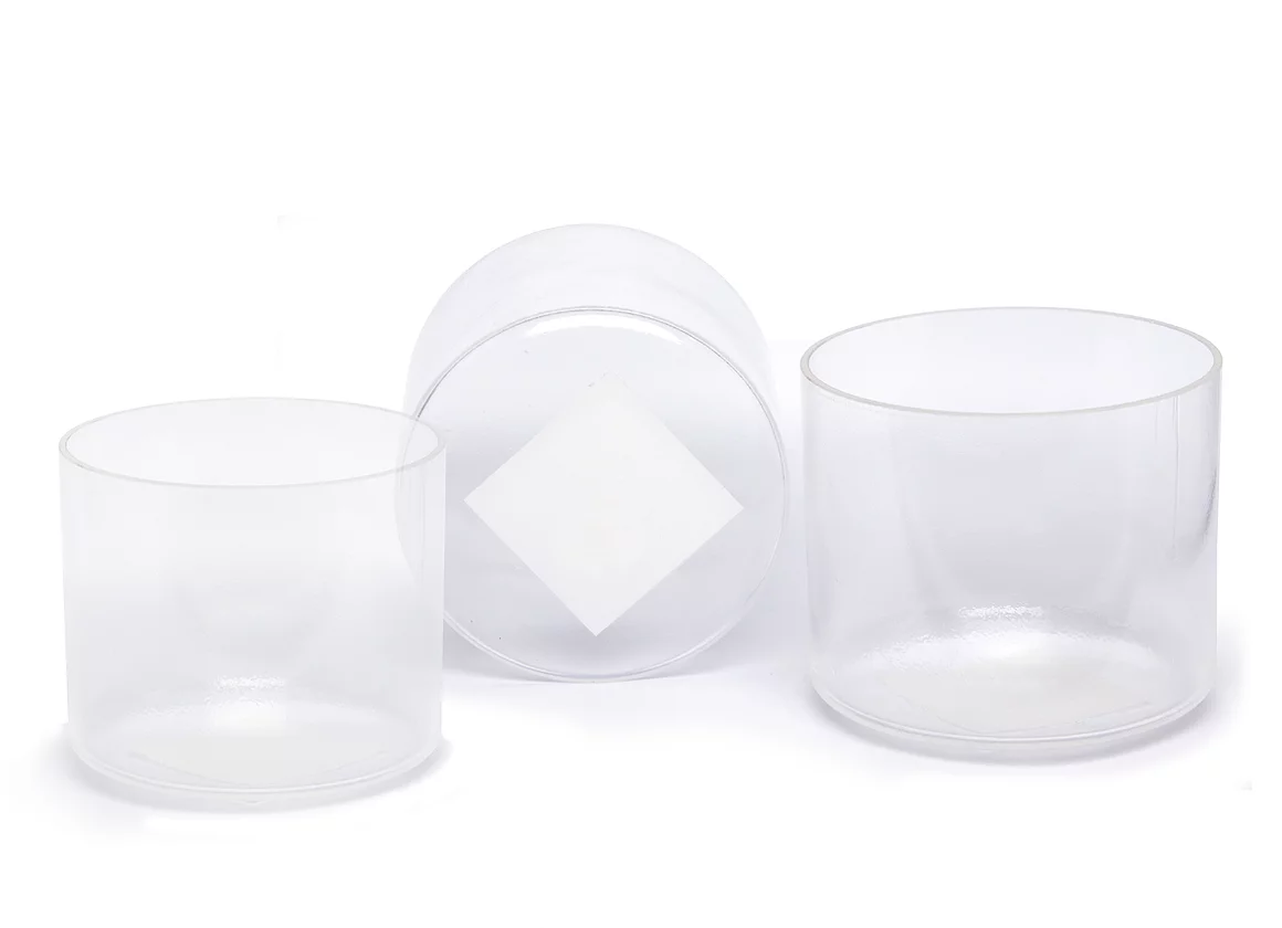 Tesseract Salt Alchemy Crystal Singing Bowl - G1Sacred square form for manifestation, grounding the fourth dimension, building a strong structural foundation to connect and ground us to manifest the divine on this planet. Direct grounded connection to Mother Divine.