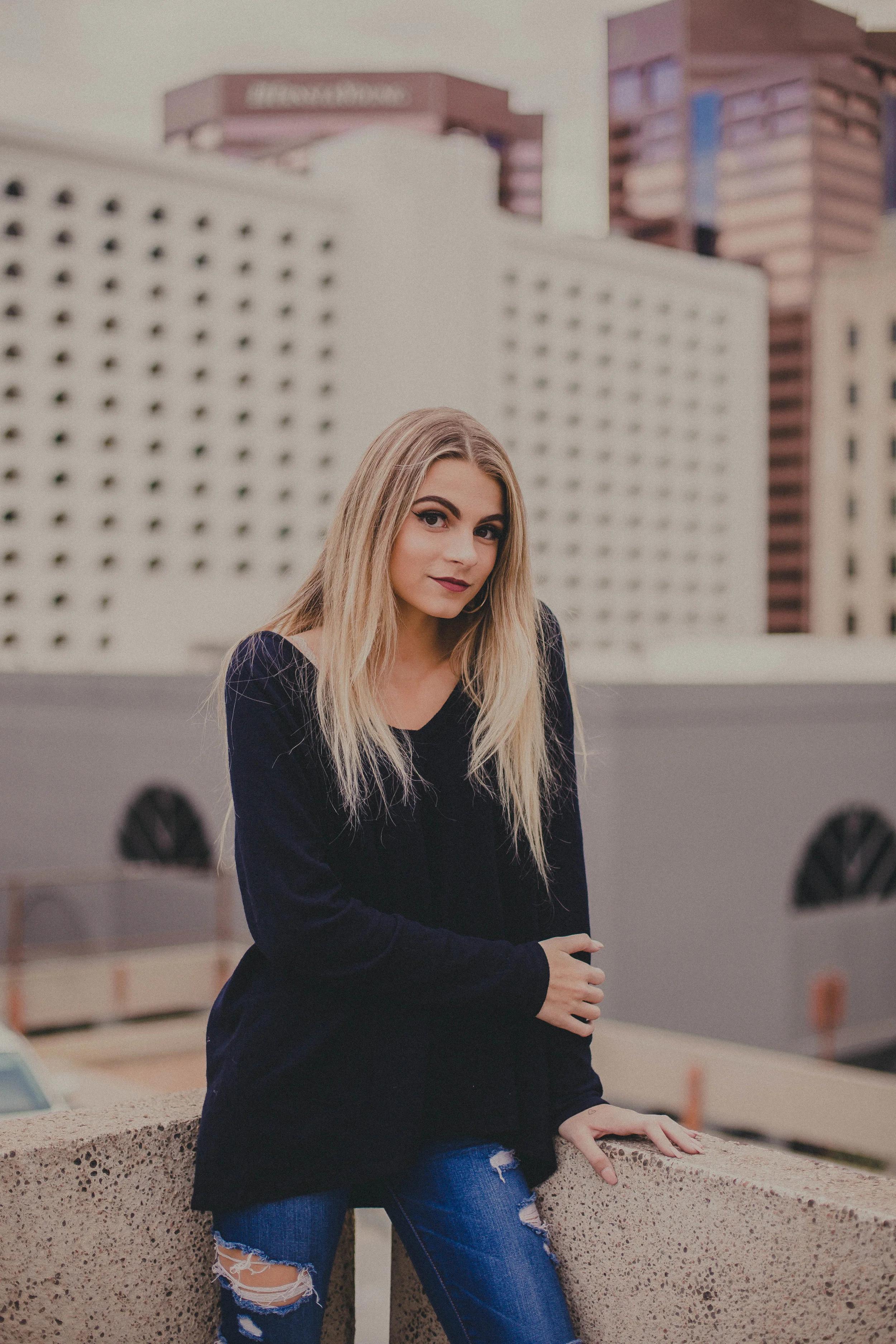 Downtown Phoenix Senior Photos