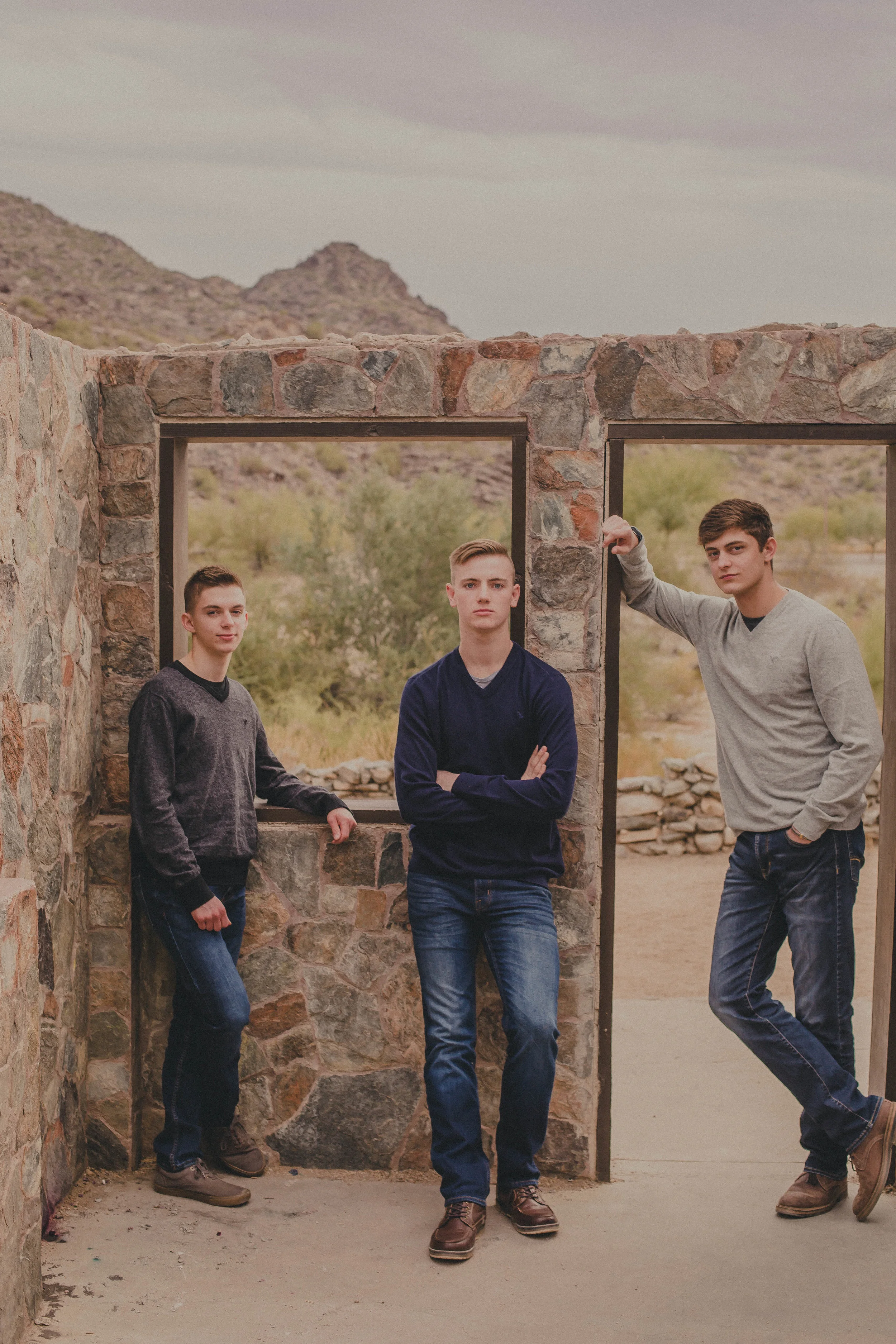 Scorpion Gulch- High School Senior Boy Group Photos 