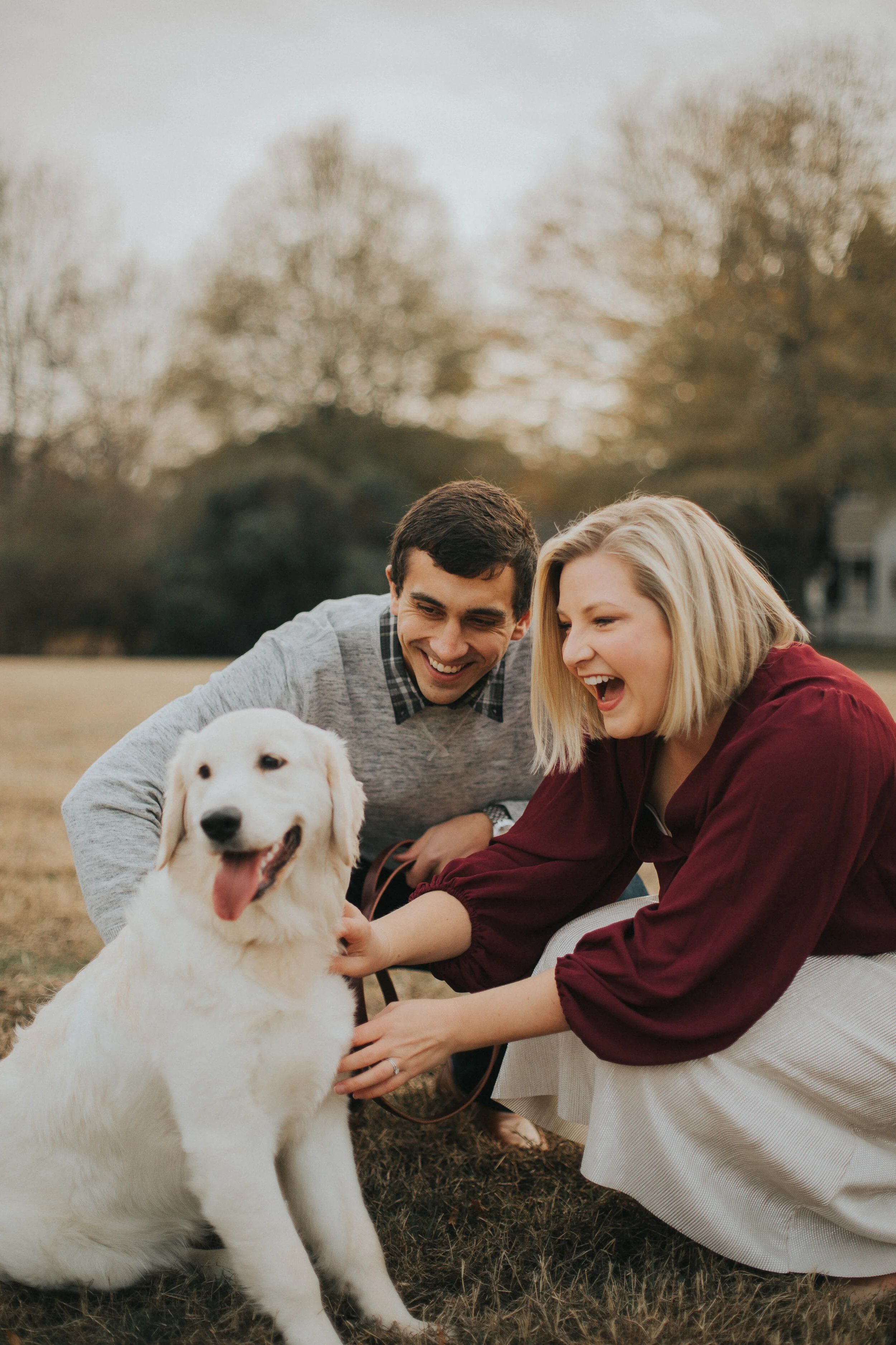 Family Portraits in the Fall in North Carolina
