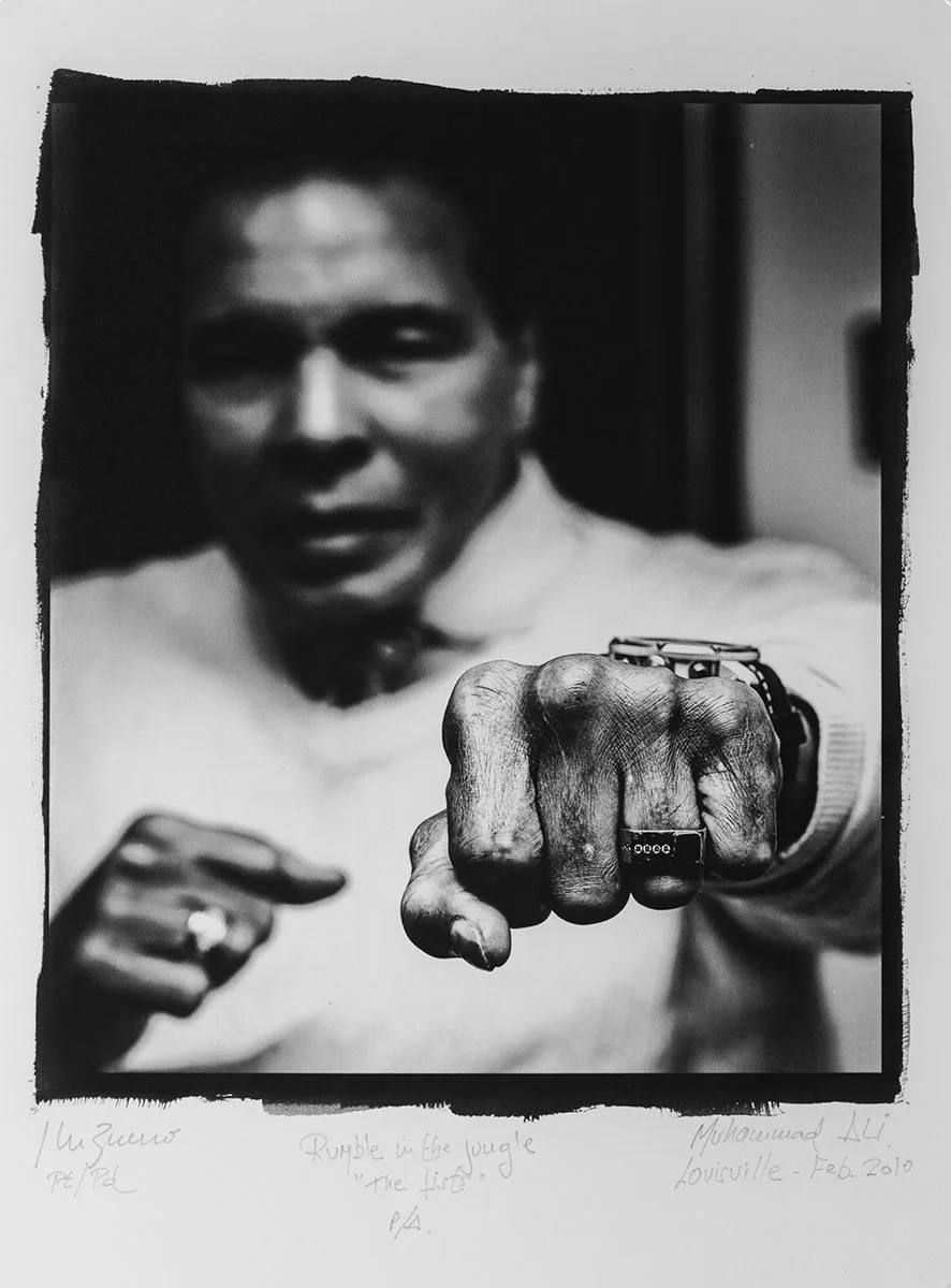 Rumble n the Jungle "The Fists" M. Ali