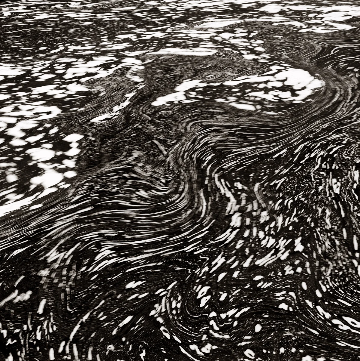 Noisy River Abstract #3; 1/10