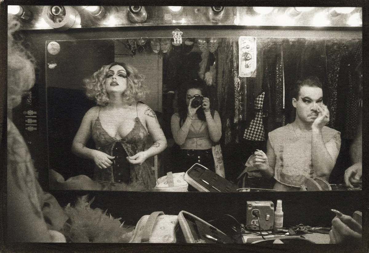 Backstage with Xandra Ray and Vegina George