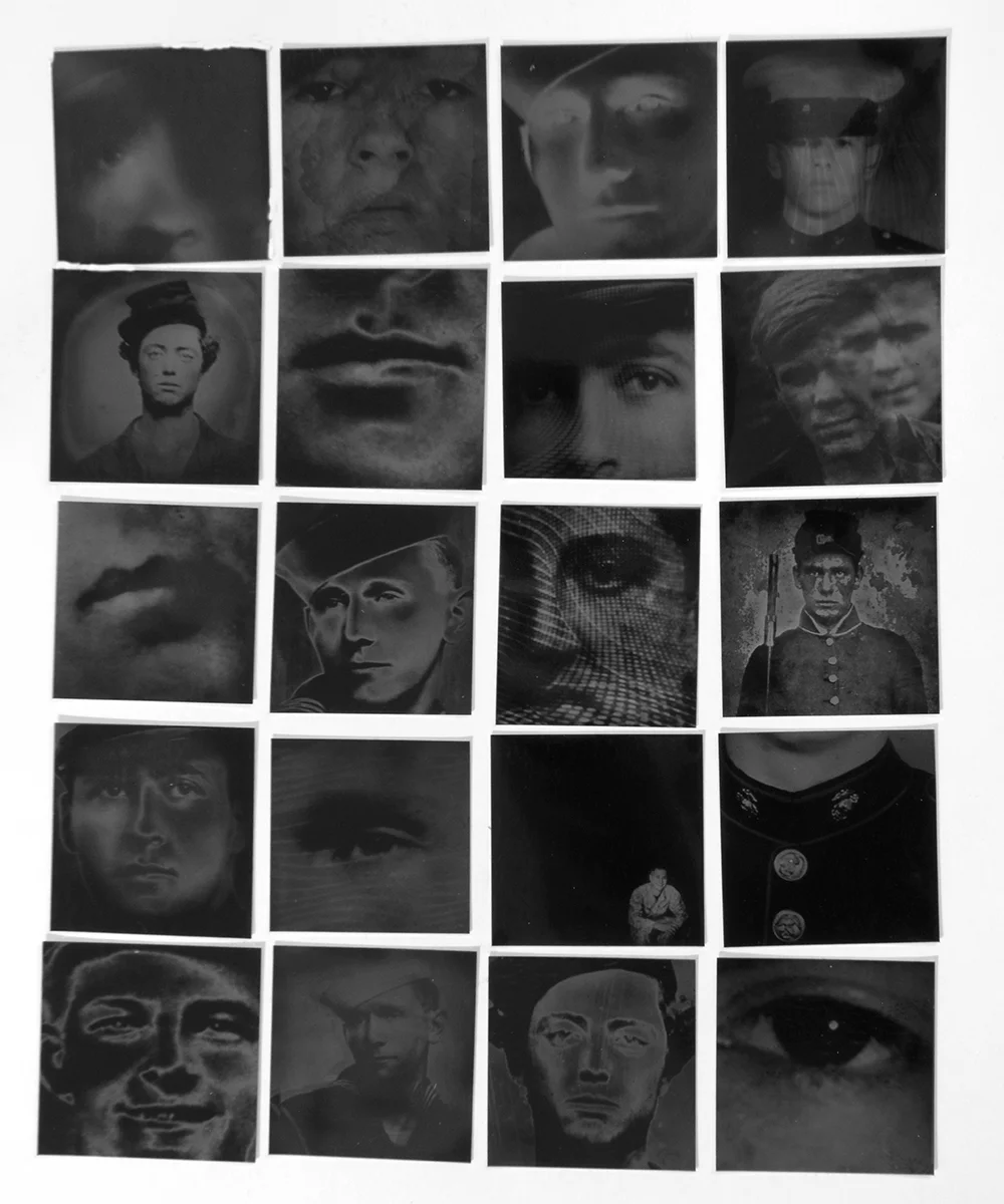 Lost boys grid #2 - Young men, killed in war. American Civil War, WW1, WW2, Vietnam, Iraq