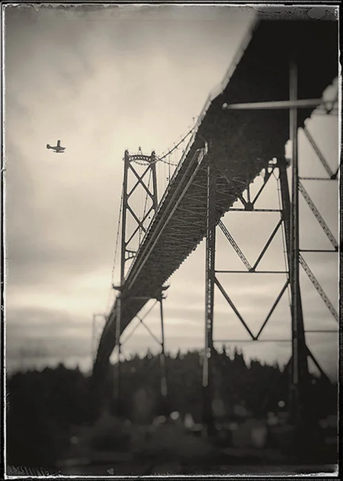 Flight over First Narrows