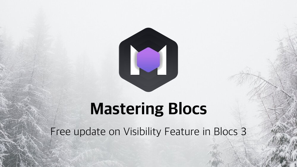 I am happy to share with you the update #14 for Mastering Blocs 3.