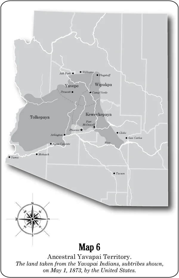 Ancestral Yavapai Territory
