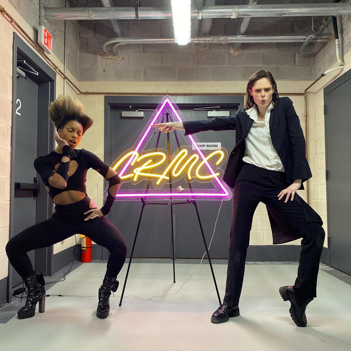 It&rsquo;s a @cocorocha  @crissacandler  pose off!
The past four days have been life changing. 
I have never experienced such positivity and empowerment in the modeling world before this camp.
I am pretty sure I cried every single day, multiple times