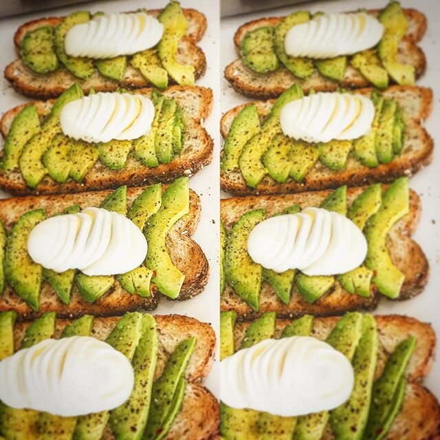 No you&rsquo;re not seeing double, just a lot of #avocadotoast 😍🥑🥚 #avocado