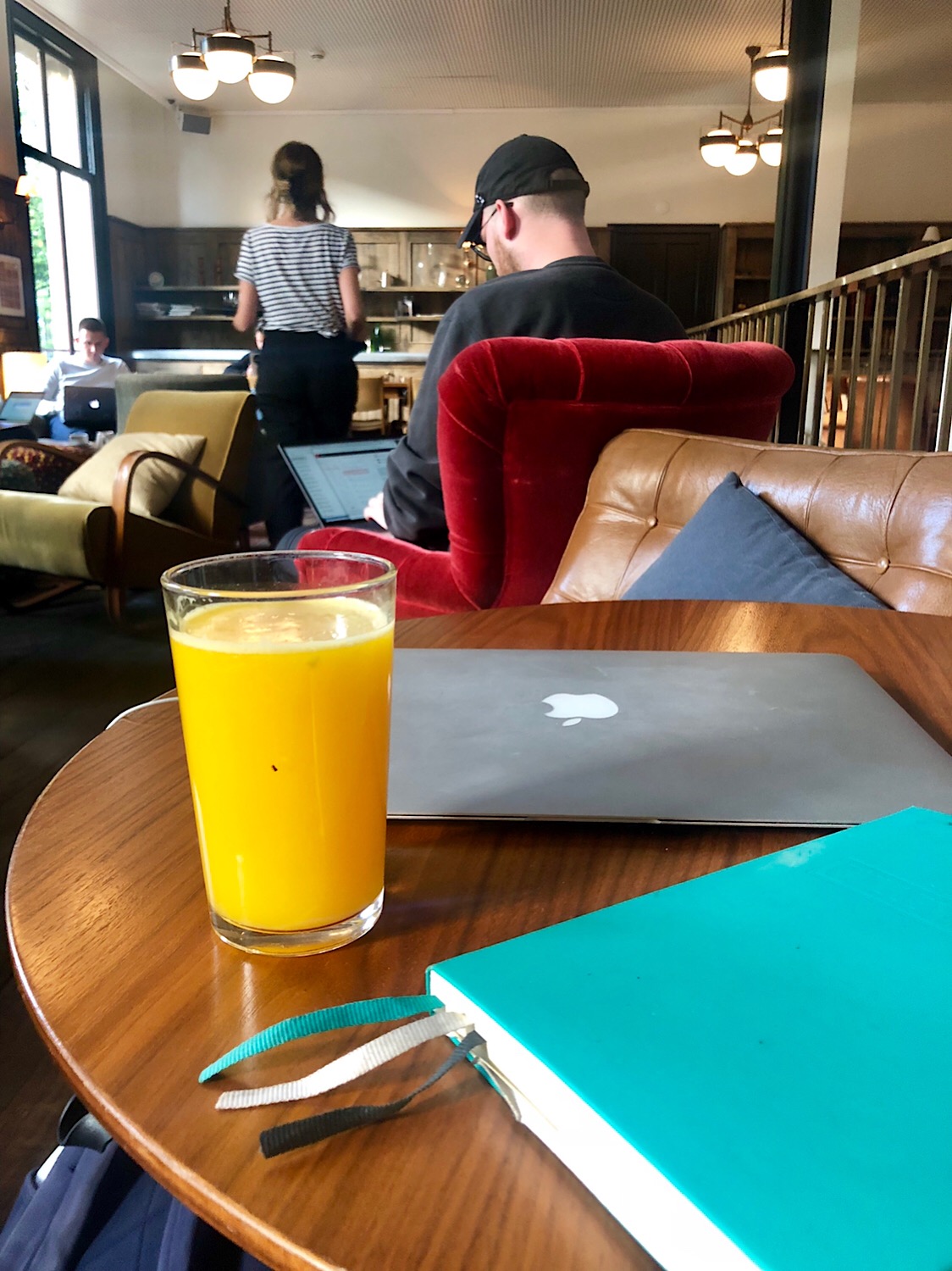 Lounge at The Hoxton aka my second home in AMS