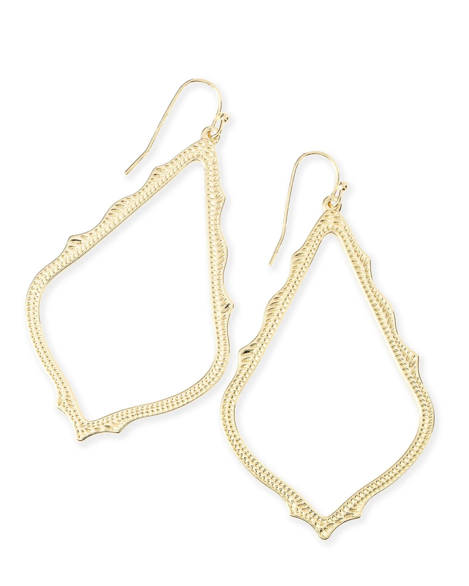 Sophee Drop Earrings In Gold   $55.00