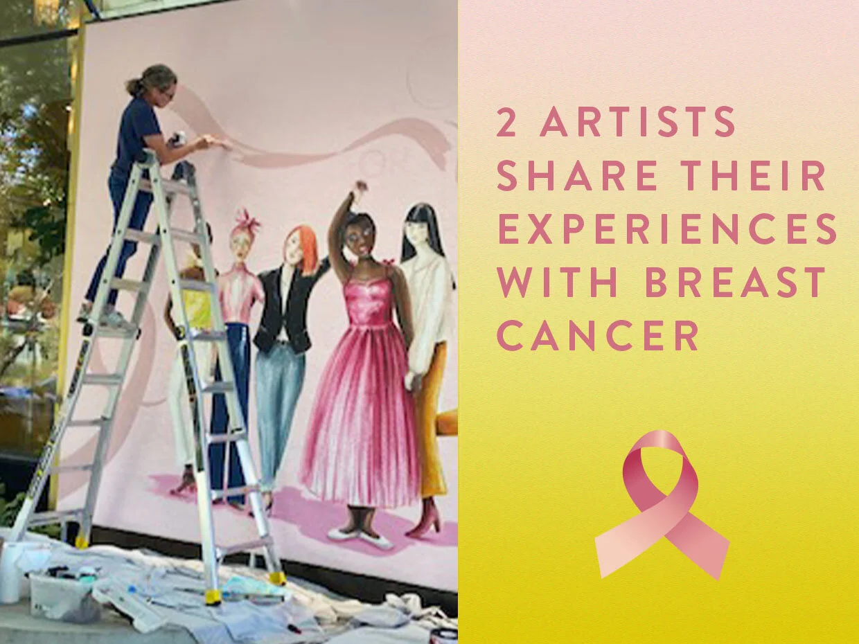 Get to Know Our 2020 Breast Cancer Awareness Mural Artists