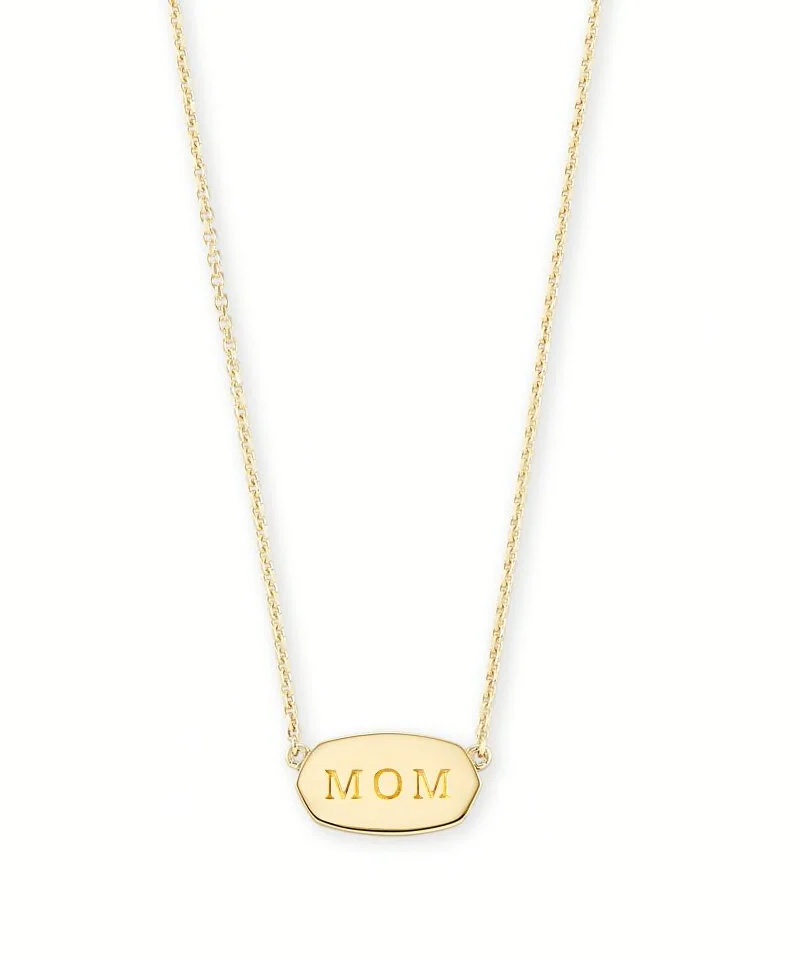 Mom Elisa Necklace In Gold Vermeil   $148.00